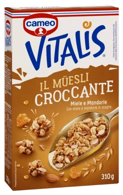 Dr. Oetker Vitalis Müesli Croccante Miele e Mandorle
