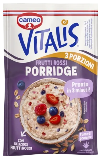 Dr. Oetker Vitalis Porridge Maxi Frutti Rossi