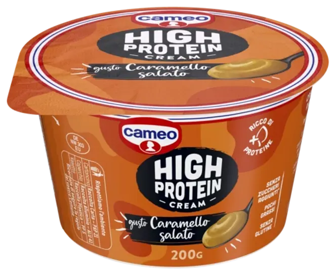 Dr. Oetker High Protein Cream al gusto Caramello salato