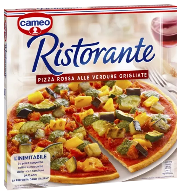 Dr. Oetker Pizza Ristorante Rossa alle Verdure Grigliate
