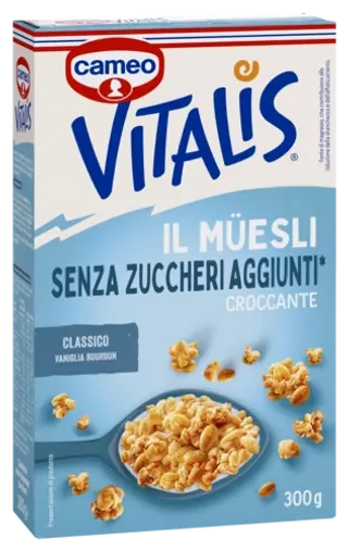 cameo Vitalis senza zuccheri aggiunti