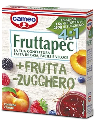 Fruttapec 4:1 per realizzare la confettura di pere e cannella