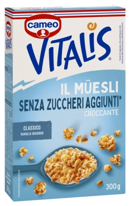 cameo Vitalis senza zuccheri aggiunti