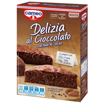 Dr. Oetker Preparato per torta Delizia al Cioccolato con fave di cacao