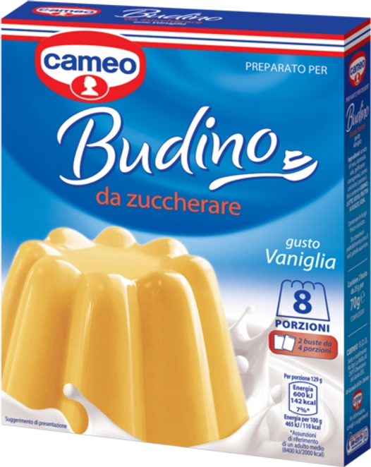 Dr. Oetker Preparato per Budino da zuccherare gusto vaniglia