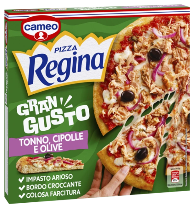 Dr. Oetker Pizza Regina GranGusto Tonno Cipolle e Olive