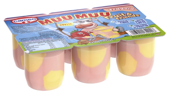 Dr. Oetker Muu Muu Fruit&Friends Fragola Vaniglia