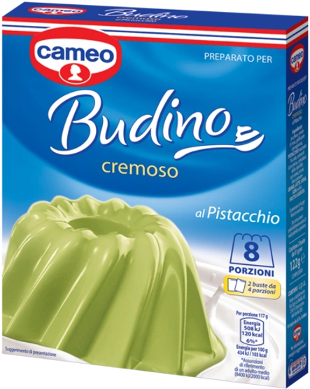 Preparato per Budino Cremoso al Pistacchio